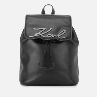 Karl Lagerfeld Paris Women's Signature Backpack