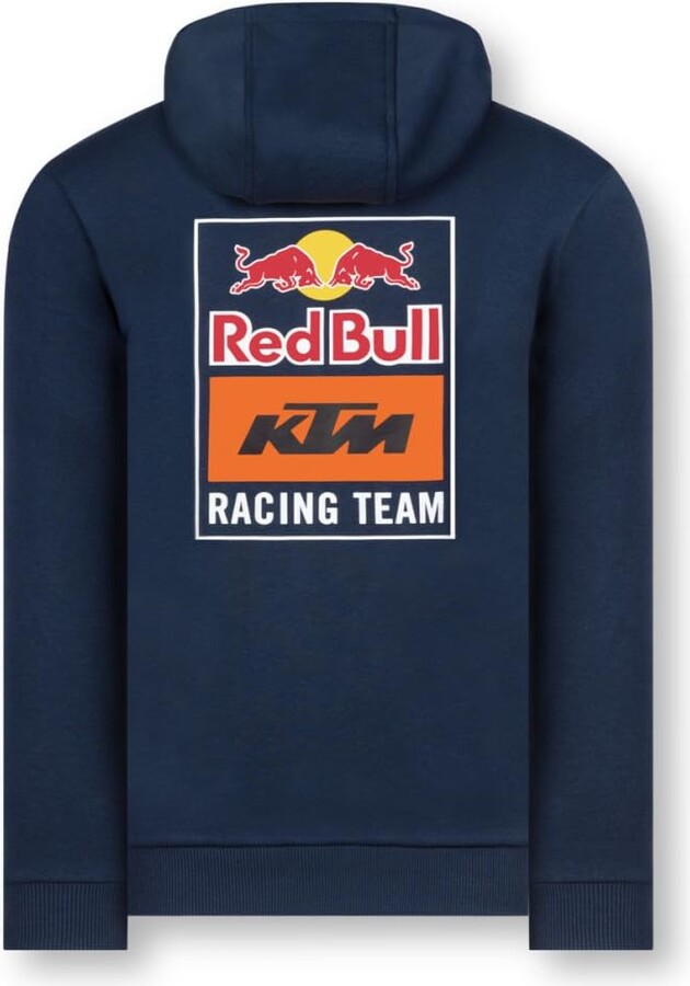 KTM Red Bull Backprint Zip Hoodie