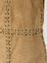 Thumbnail for your product : Saint Laurent laced caftan dress