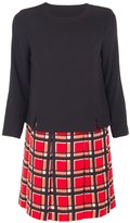 Thumbnail for your product : Marc by Marc Jacobs Toto Plaid Two Way Dress