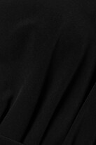 Thumbnail for your product : Balenciaga One-sleeve Asymmetric Jersey Wrap Midi Dress - Black