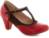 Thumbnail for your product : Chelsea Crew Dance on Air Heel in Cherry