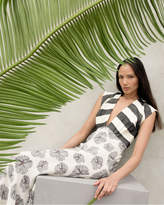 Thumbnail for your product : Jaline Charmie Mixed Print Cap-Sleeve Maxi Dress