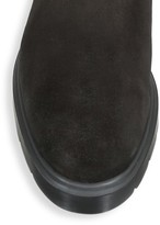 Thumbnail for your product : Stuart Weitzman Romy Shearling-Lined Leather Chelsea Boots