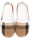 Thumbnail for your product : Burberry Kids house check espadrilles