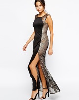 Thumbnail for your product : Lipsy Lace Panel Maxi Dress