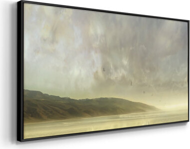 Lark Manor Soft Horizon- Framed Gallery Wrapped Canvas -Ready to Hang