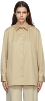 Thumbnail for your product : The Row Beige Sisilia Shirt