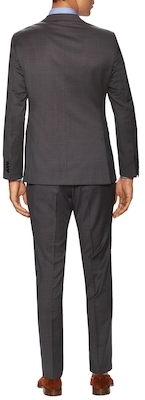Z Zegna 2264 Wool Solid Notch Lapel Suit