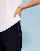 Thumbnail for your product : Ted Baker Split Hem Cropped Trousers