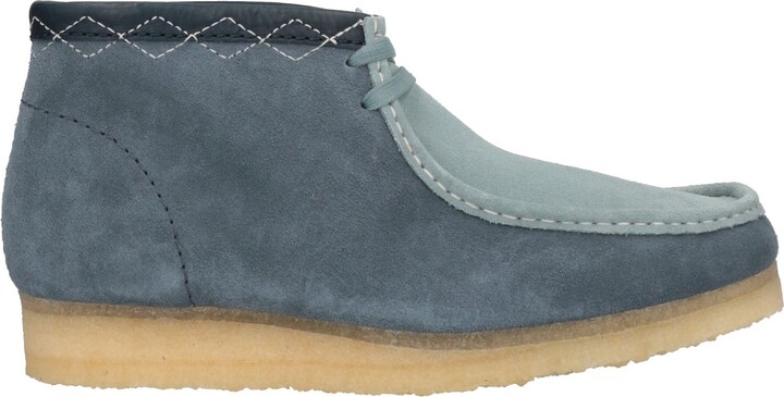 Clarks Blue Leather Shoes | over Clarks Men's Blue Leather | ShopStyle with Cash | ShopStyle