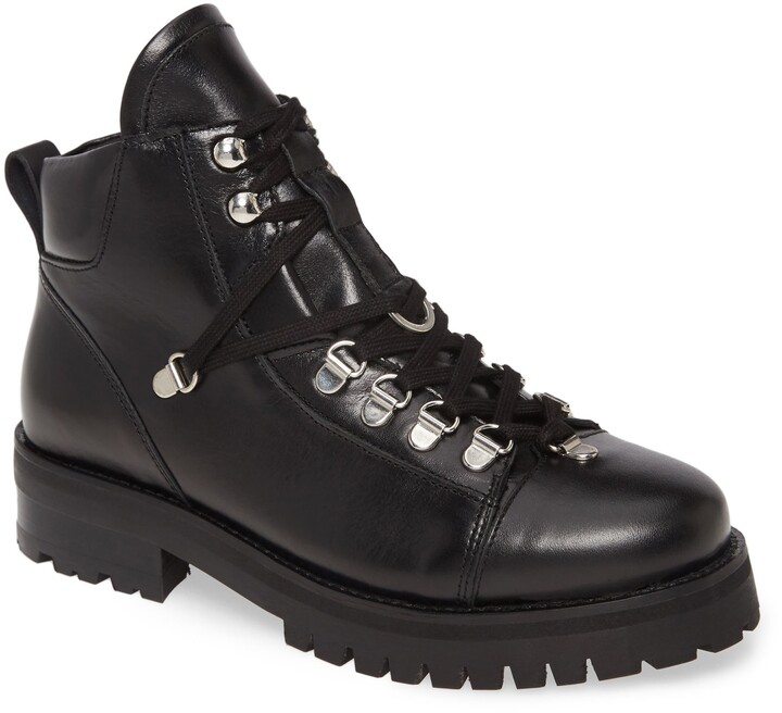 AllSaints Lia Leather Platform Combat Boot - ShopStyle Clothes and Shoes