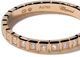 Thumbnail for your product : Chopard 18kt yellow gold Ice Cube diamond ring