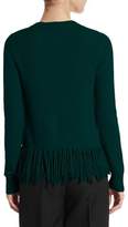 Thumbnail for your product : Akris Punto Fringed-Knit Pullover