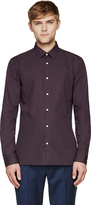 Thumbnail for your product : Burberry Purple Paisley Shirt