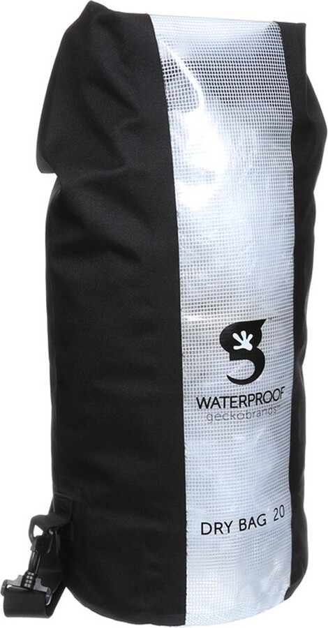 geckobrands View 20L Dry Bag, Black