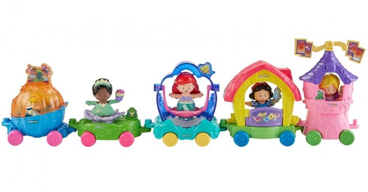 Little People Disney Princess Parade Vehicle 5-Pack Gift Set