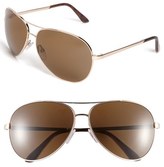Thumbnail for your product : Tom Ford 'Charles' 62mm Polarized Sunglasses