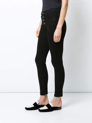 Veronica Beard high-rise skinny jeans