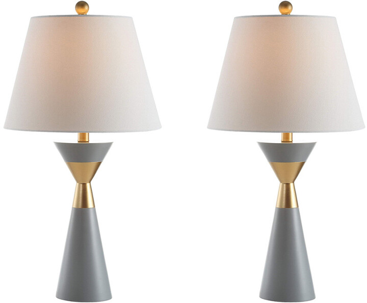 Safavieh Set Of Two Lian Table Lamp, Safavieh Iris Table Lamp