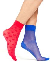 Thumbnail for your product : Pretty Polly Stars & Stripes Americana Ankle Socks