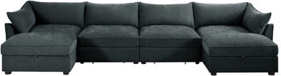 Revolutionary Modular Chenille Sofa - Modern U-shaped Luxury For Living Rooms