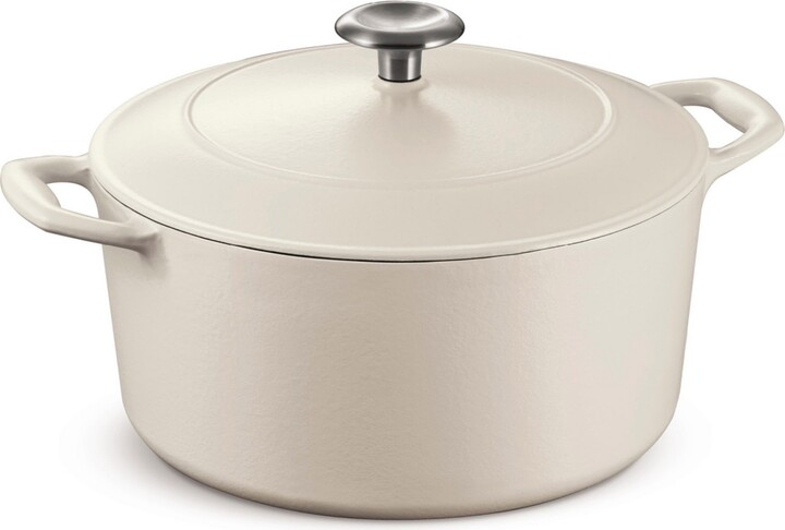Tramontina Bestow 5.5-Quart Enameled Cast Iron Round Dutch Oven Pot with Lid