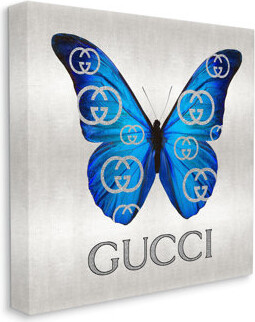 Stupell Industries Fashion Symbol Butterfly by Madeline Blake - Wrapped Canvas Graphic Art