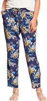 Thumbnail for your product : Old Navy Women's Drapey Cropped Pants (27")