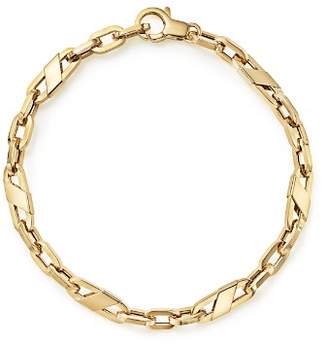 Bloomingdale's Men's Oval Link Bracelet in 14K Yellow Gold - 100% Exclusive