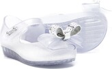 Thumbnail for your product : Mini Melissa Bow-Detail Ballerina Shoes