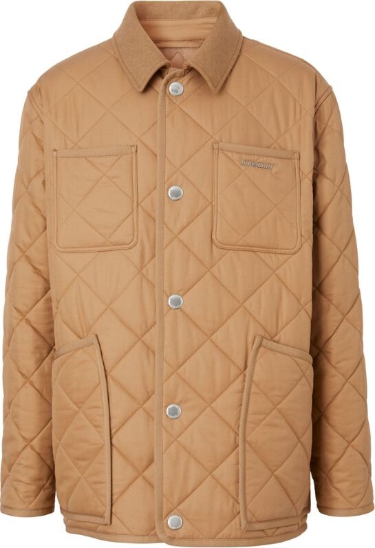 Burberry Diamond Quilted Mens Jacket | ShopStyle