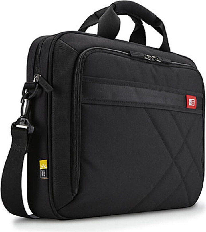 Case Logic DLC-115 15.6-Inch Laptop and Tablet Briefcase (Black) Multi-Colored