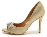 Thumbnail for your product : Badgley Mischka Lavender Peep Toe Pumps