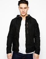 Thumbnail for your product : G Star G-Star Hooded Overshirt Jacket Franklin - Black