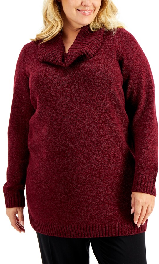 womens plus size tunic sweaters