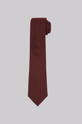Hardy Amies Wine Textured Tie