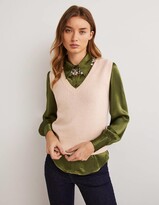 Thumbnail for your product : Boden Cashmere V-Neck Knitted Vest