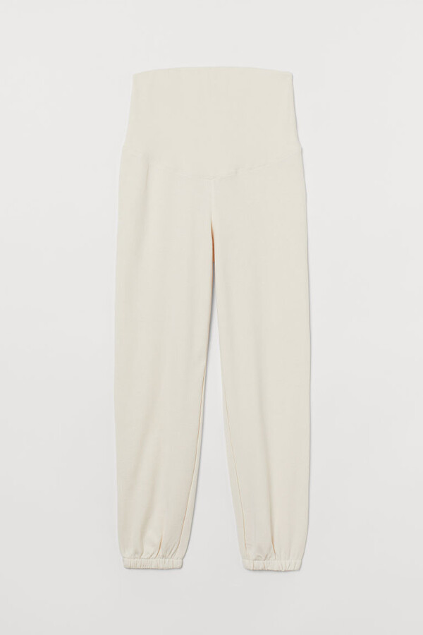 H&M MAMA Joggers - White - ShopStyle Activewear Pants