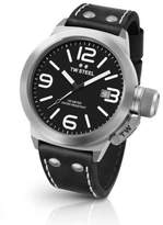 Thumbnail for your product : TW Steel Canteen 45MM Stainless Steel & Leather Strap Watch