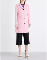 Thumbnail for your product : Valentino Crombie wool-blend coat