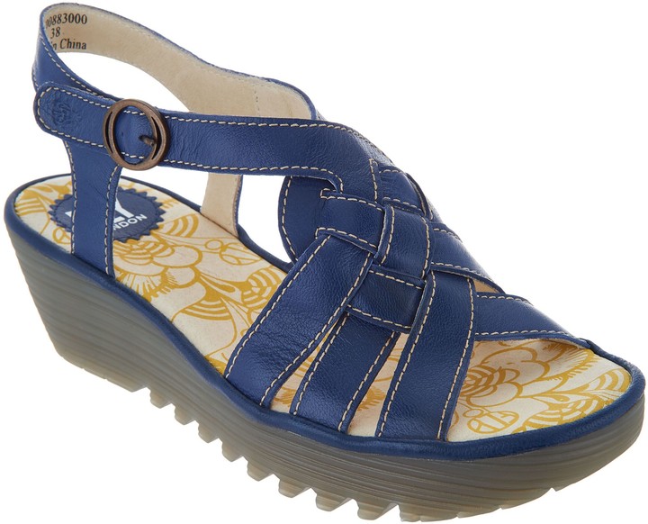 fly london blue sandals