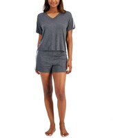 Thumbnail for your product : Alfani V-Neck & Shorts Pajama Set, Created for Macy's
