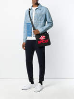 Thumbnail for your product : Plein Sport small printed messenger bag