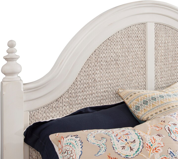 Roanoke Dove White Woven Seagrass Headboard by Greyson Living ShopStyle