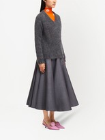 Thumbnail for your product : Prada V-neck wool jumper