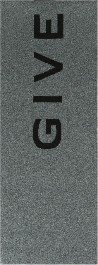 Givenchy Double Face 4G Wool & Cashmere Scarf