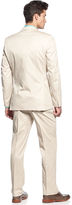 Thumbnail for your product : Tallia Suit, Tan Cotton Vested Slim Fit