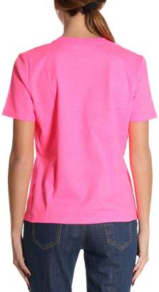 Alberta Ferretti T-shirt Slim Fit Stretch Cotton T-shirt Rainbow Week With Saturdayprint