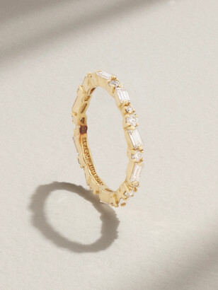 Suzanne Kalan 18-karat Gold Diamond Ring